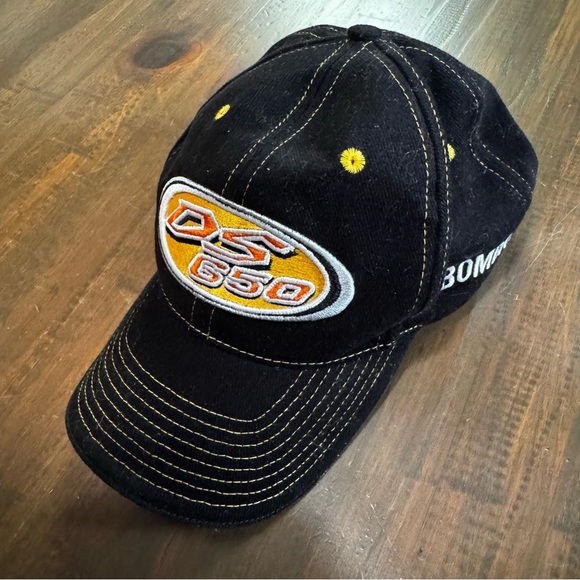 DS 650 Baja Bomb Low Pro Vintage Dad Hat Promo Bombardier Adjustable Patch Rare - Picture 5 of 10